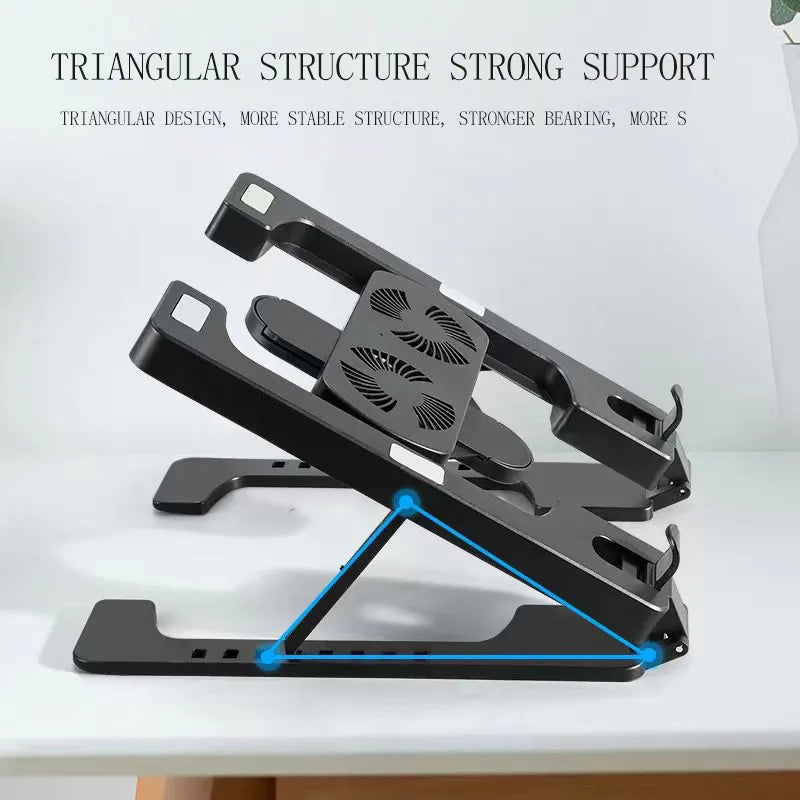 NEW ECO-FRIENDLY PLASTICS Retractable Radiator Computer Refrigerator for Laptop Notebook Cooling Fan