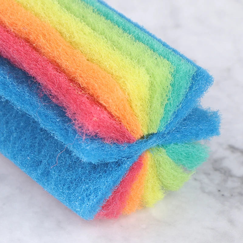 فرشاة تنظيف إسفنجية قابلة للفصل لزجاجة الماء الملونة وكوب القدح والزجاج مع مقبض لتنظيف أدوات المطبخ وفرشاة الزجاج