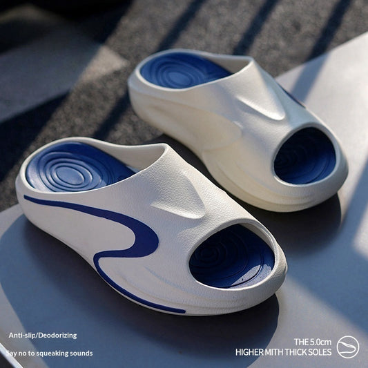 Mens Thick-Soled Non-Slip Slippers