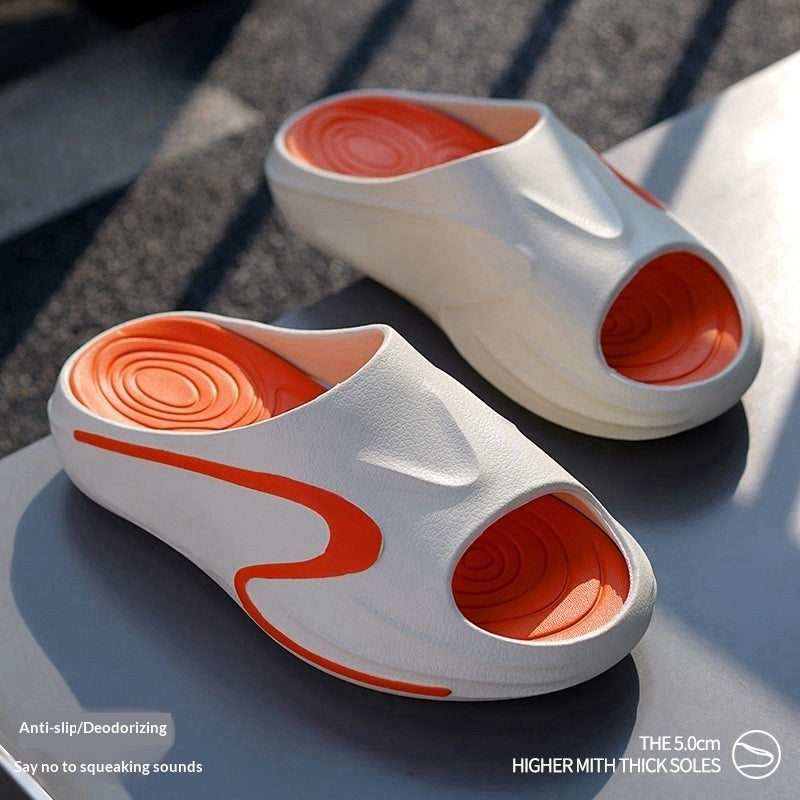 Mens Thick-Soled Non-Slip Slippers