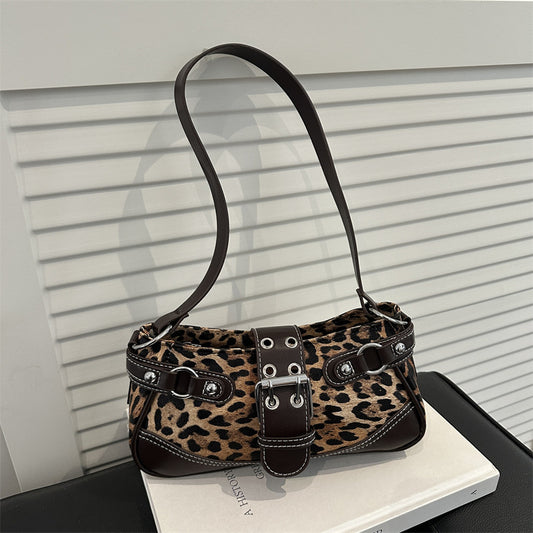 Women Leopard-Print Elegant Shoulder Bag