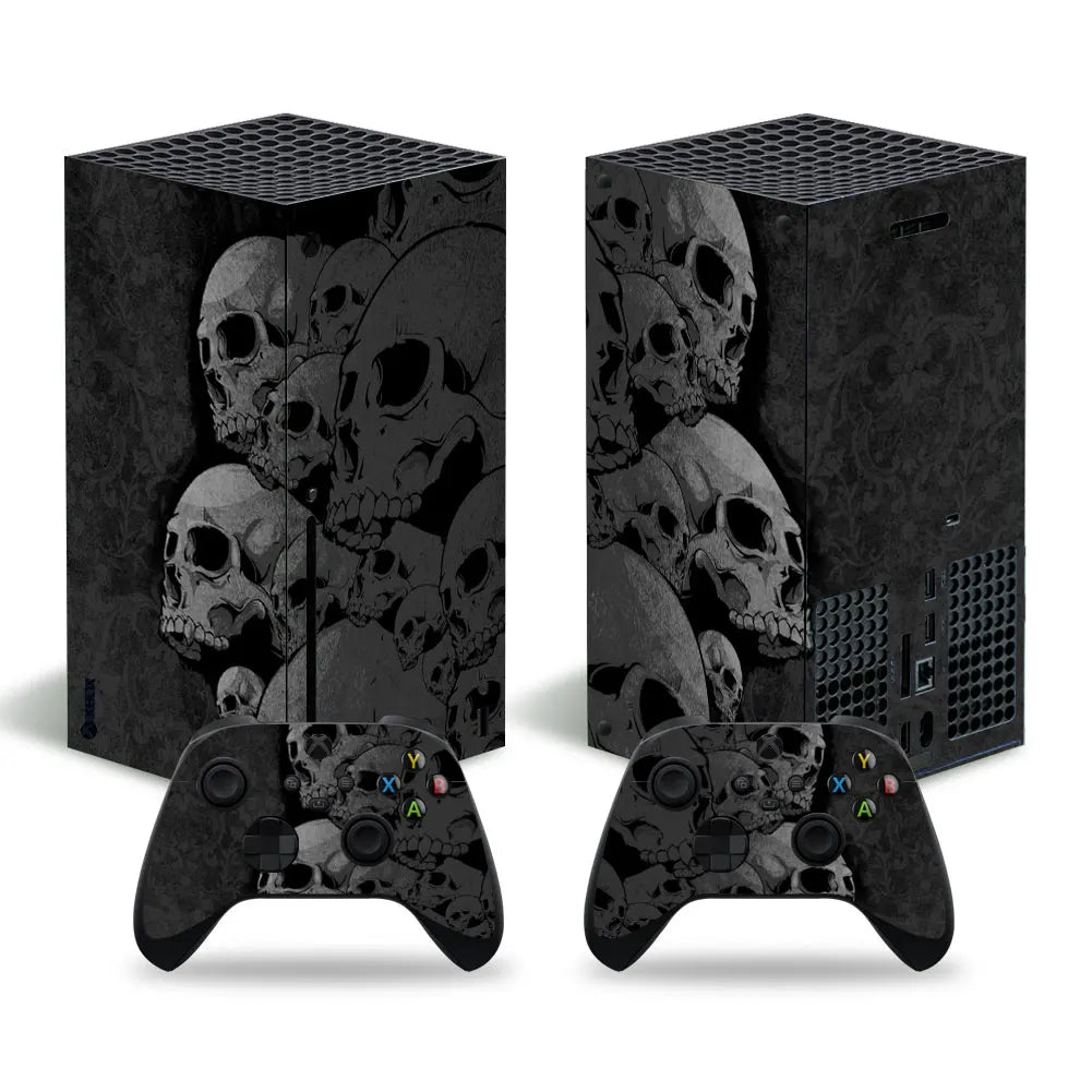 Skin Sticker Decal Cover for Xbox Series X Console and 2 Controllers Xbox Series X Skin Sticker Vinyl