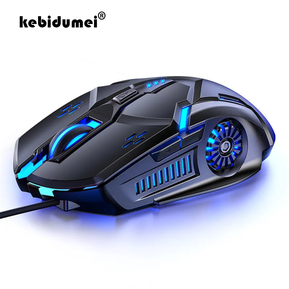 G5 Mute Wired Mouse RGB Backlight Gaming Mouse 6 Button 1200 DPI USB Mouse Office Mouse Gamer Mice for PUBG Computer PC Laptop