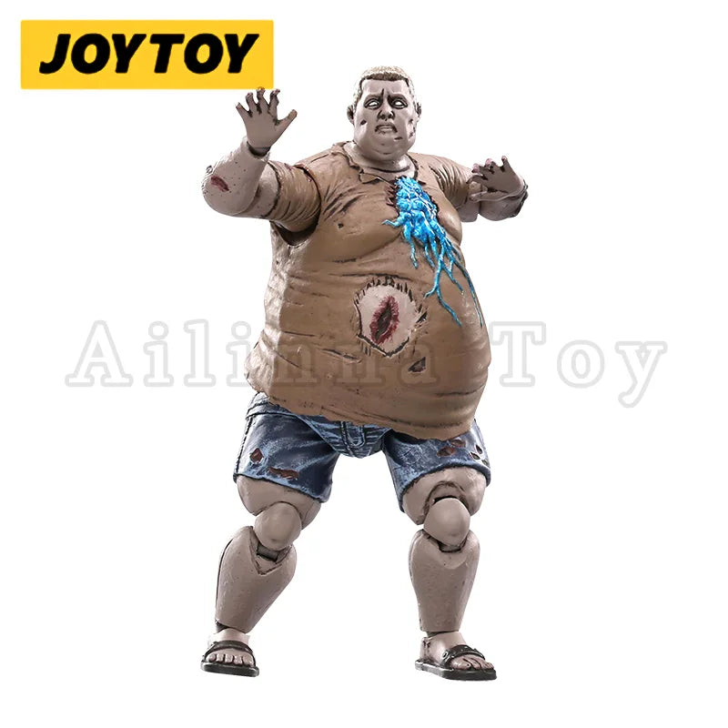 JOYTOY 1/18 Action Figure (5PCS/SET) Life After Infected Person Zombie Anime Collection Military Model Free Shipping