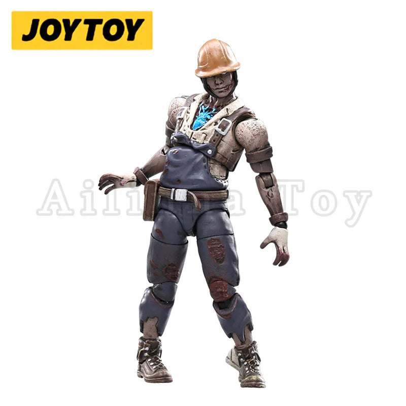 JOYTOY 1/18 Action Figure (5PCS/SET) Life After Infected Person Zombie Anime Collection Military Model Free Shipping