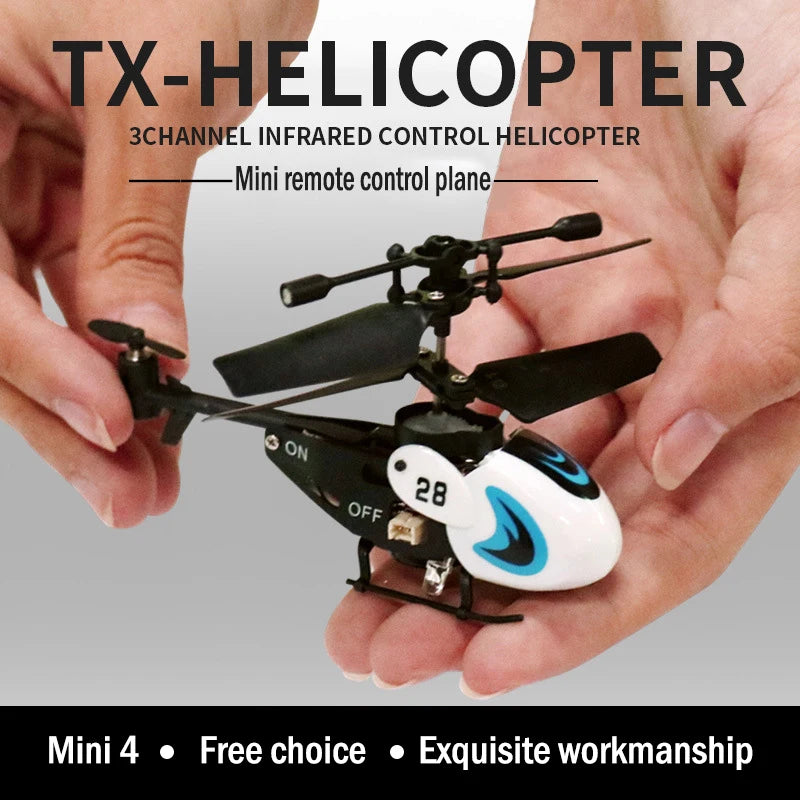 High quality 3.5-channel color mini remote control helicopter anti-collision and drop-resistant drone children's toy