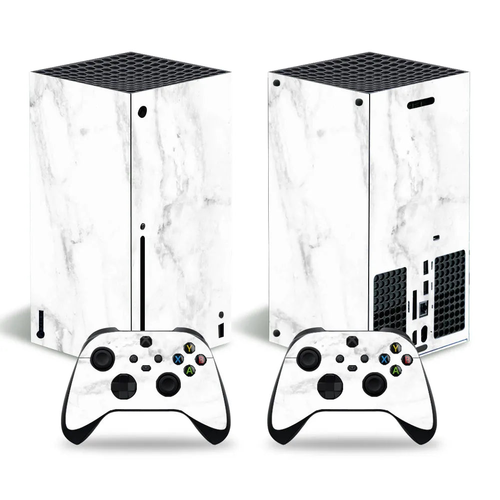 Skin Sticker Decal Cover for Xbox Series X Console and 2 Controllers Xbox Series X Skin Sticker Vinyl