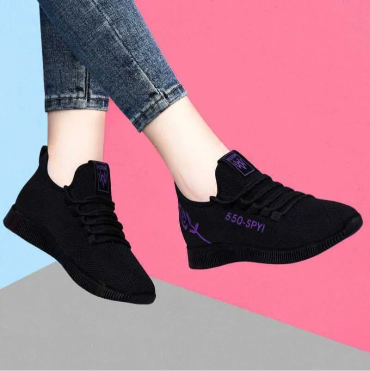 Shoes for Women Outdoor Sports Shoes Women Lightweight Non-slip Breathable Sneakers Soft Walking Shoes Zapatillas Mujer