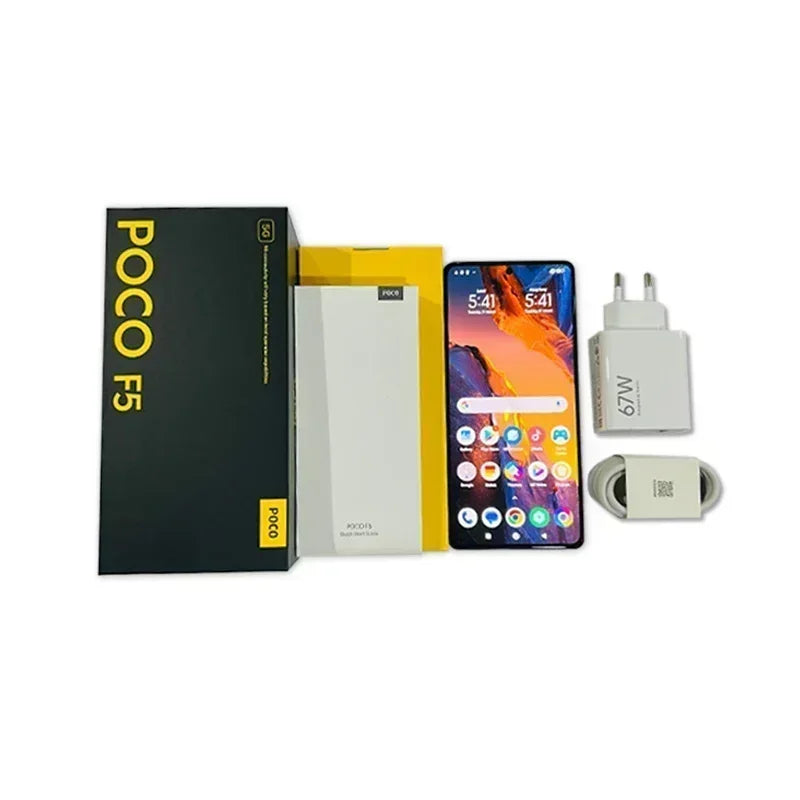 Global Version POCO F5 Snapdragon 7+ Gen 2 NFC 8GB 256GB / 12GB 256GB 120Hz Flow AMOLED 67W Turbo Charging 5000mAh