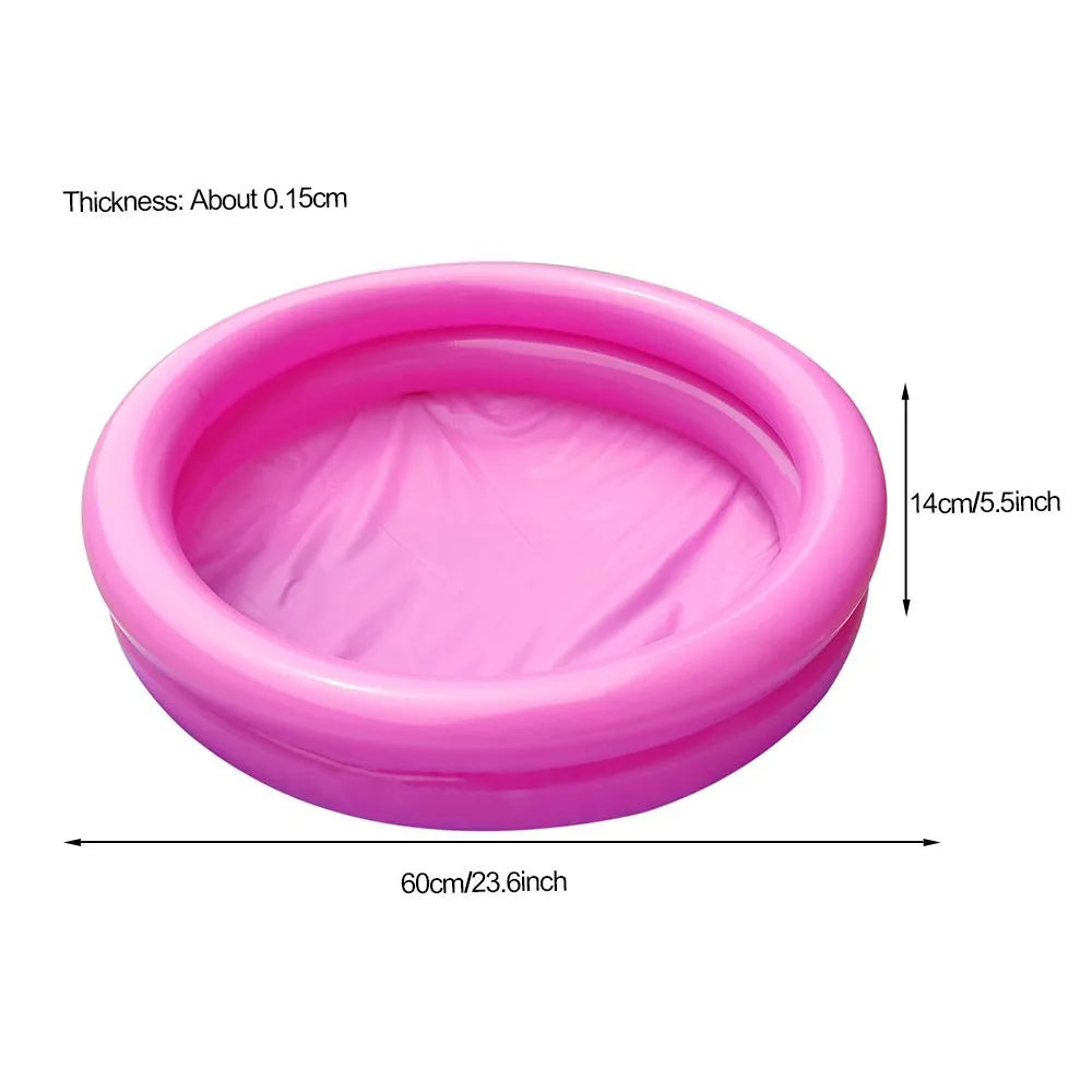 New for 0-3Y Garden Paddling Pool Summer Baby Water Toys Kids Outdoors Sport Inflatable Swimming Pool Round Basin