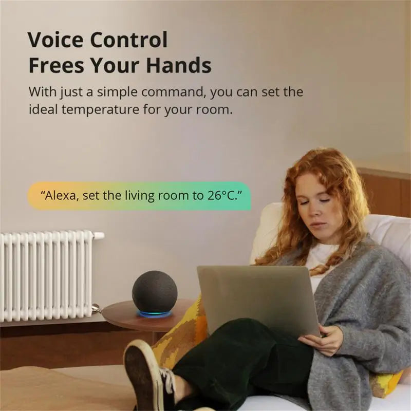 SONOFF Zigbee Thermostatic Radiator Valve TRV-ZB home temperature Smart Remote Control work with alexa google ZHA MQTT ewelink