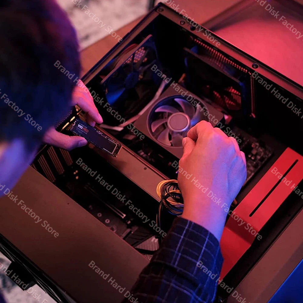 Portable Hard Drive Disk NVME Ｍ2 2TB 4TB High-speed NMVE M2 PCIE 4.0 2280 Solid State Drive Internal Hard HDD For Laptop ps5