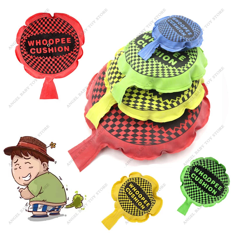 وسادة نفخ النكات والمقالب وخدع صانع المقالب المضحكة ووسادة نفخ قابلة للنفخ ووسادة نكتة ممتعة ومبتكرة