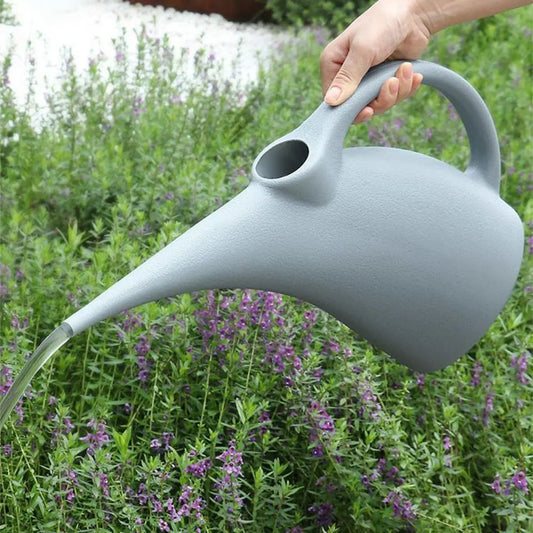 Watering Can Ergonomic Handle Large Capacity Easy to Use Durable Long Spout Watering Pot for Home Garden