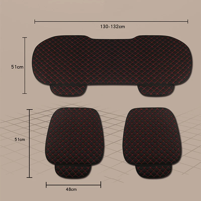 Universal Flax Car Seat Cushion Automobiles Accessories Auto Styling Fits 99% Of Cars