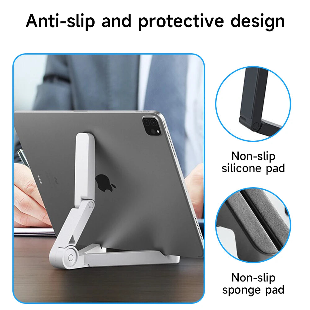 Universal Tablet Holder Desktop Folding Simple Easy To Carry Mobile Phone Fixed Tablet Stand