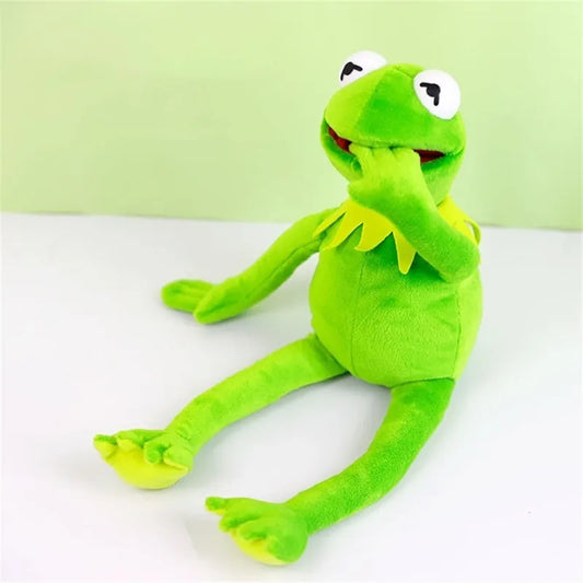 40cm Plush Kermit Frog Sesame Street Frogs Doll The Muppet Show Plush Toys Birthday Christmas Plush Stuffed Doll for Kids