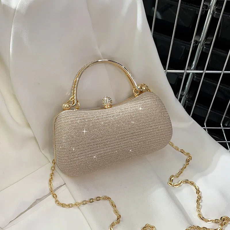 Cute Small PVC Shoulder Crossbody Bags for Women Hit Luxury Party Evening Handbags and Purses Female Travel Clutch