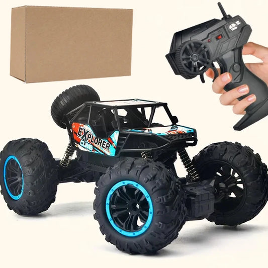 2.4G Model Remote Control Vehicle Toys Off-road Four-wheel Drive RC Climbing Car Toys Outdoor Vehicle Toy Gifts for Kids Boys