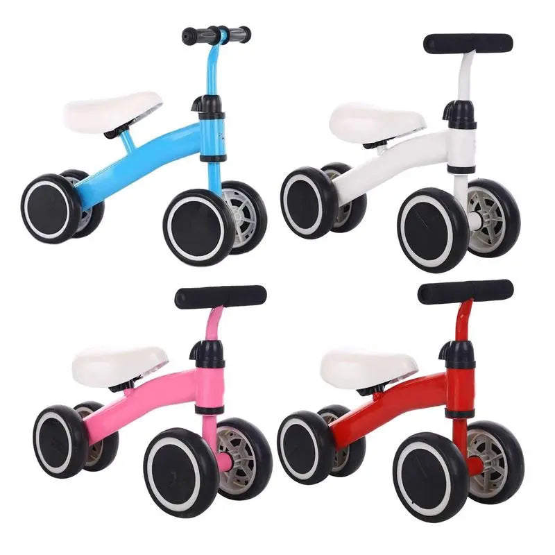 Baby Learning Walker Baby Balance Bike No Pedals Tricycle Riding Toys Kids Bicycle Balance Scooter For Ages 12-24 Months Baby