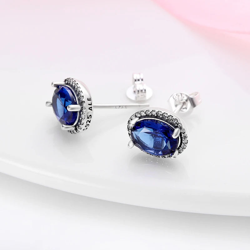 Hot selling original 925 sterling silver multi style earrings, women's fashion gifts, silver jewelry