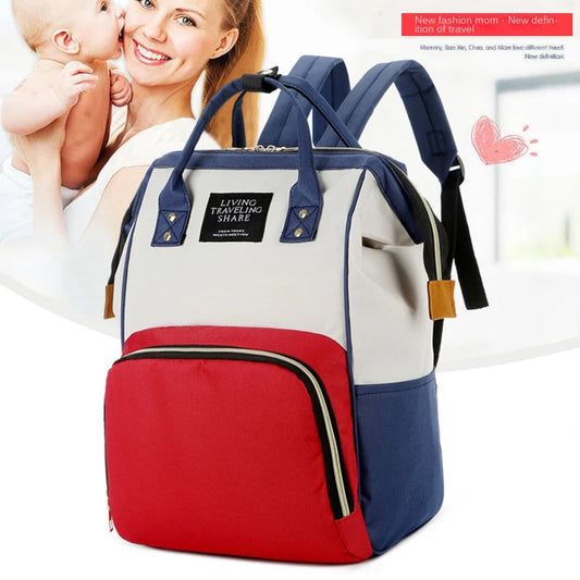 Maternity Bag Baby Diaper Bag Backpack Stroller Bags Travel Large Capacity Waterproof Nappy Bags Kits Mom Travel Nursing Handbag