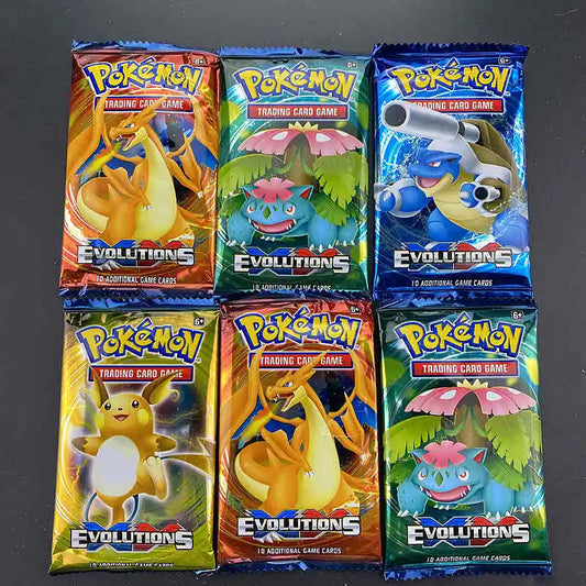 1 Pack Pokemon Card French English Sun Amp Moon GX Team Unbroken Bond Unifie Minds Evolutions Collectible Trading Cards Game Toy