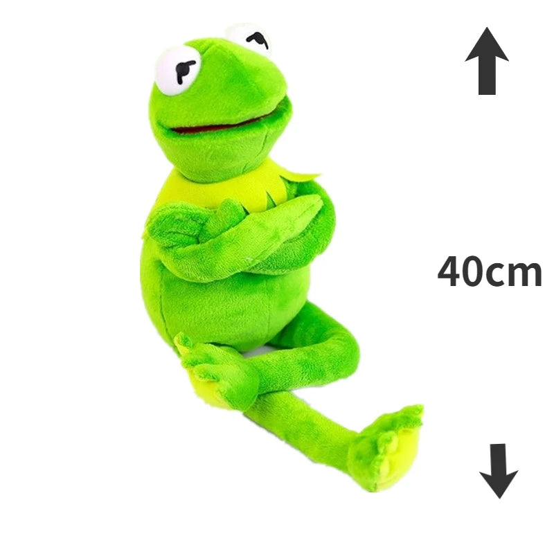 40cm Plush Kermit Frog Sesame Street Frogs Doll The Muppet Show Plush Toys Birthday Christmas Plush Stuffed Doll for Kids