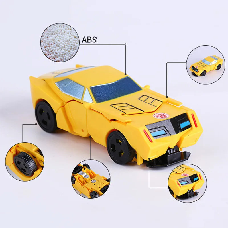 Mini Deformation Robocar Robot Transformation Car Dinosaur Action Figure Toys for Boy PVC Car Toy For Gift