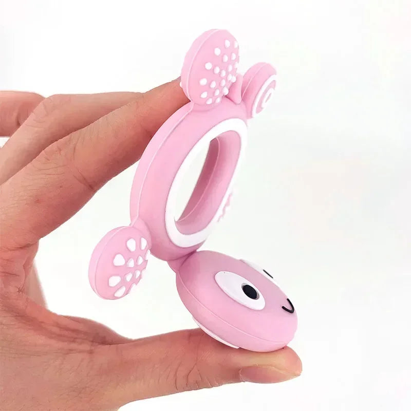 Silicone Baby Teethers Turtle 1PC Food Grade Tortoise Silicone Tiny Rod Children's Goods Nurse Gift Baby Teether Toys