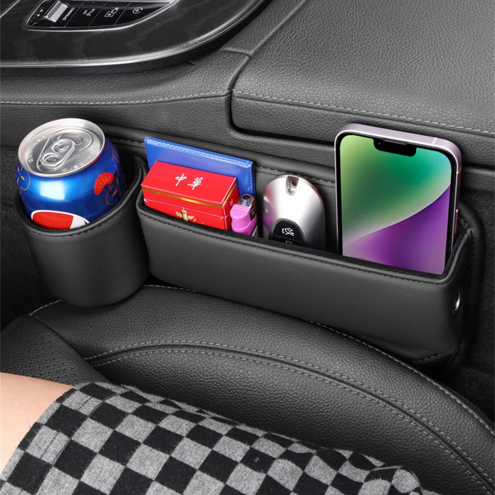 Multifunction Car Seat Gap Organizer Storage Box Pocket Universal Wallet Keys Card Cup Phone Holder Auto Interior Accessories