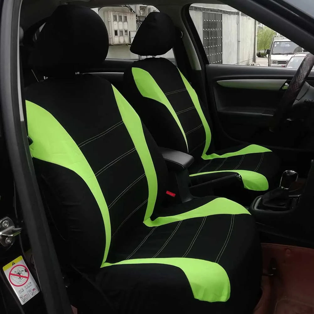 4pcs/set Car seat Cover Protector Seat Comfortable Dustproof Headrest Front Seat Covers