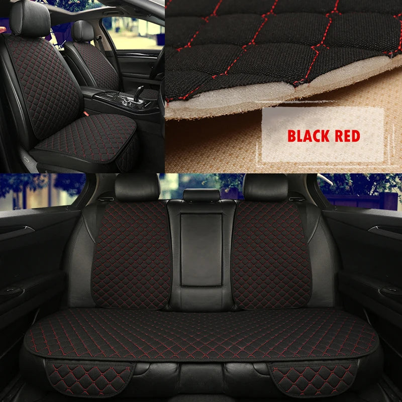 Universal Flax Car Seat Cushion Automobiles Accessories Auto Styling Fits 99% Of Cars