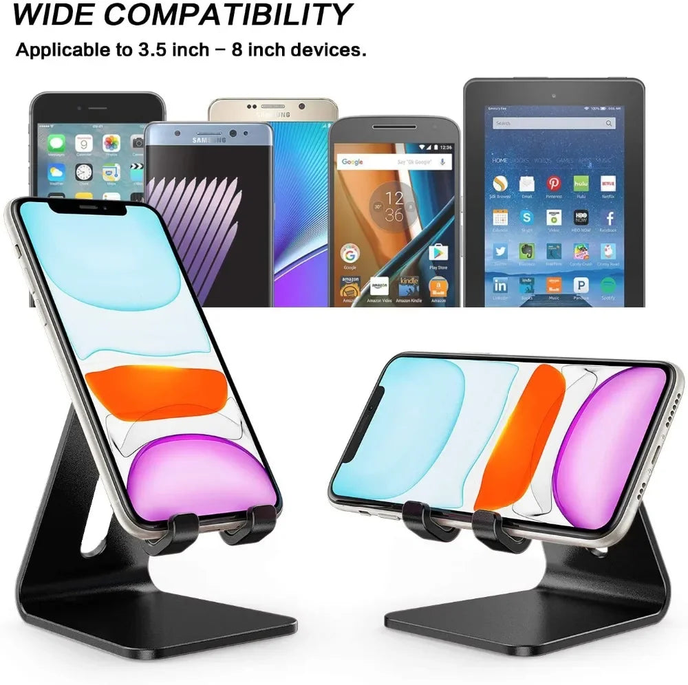 New Desk Mobile Phone Holder Stand Adjustable Desktop Tablet Holder Universal Table Cell Phone Stand