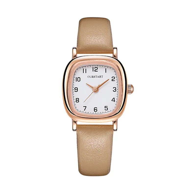 Fashion Watch for Women Thin Strap Small Square Women's Watch Minimalist Digital Quartz Strap Accesorios Para Mujer Montre