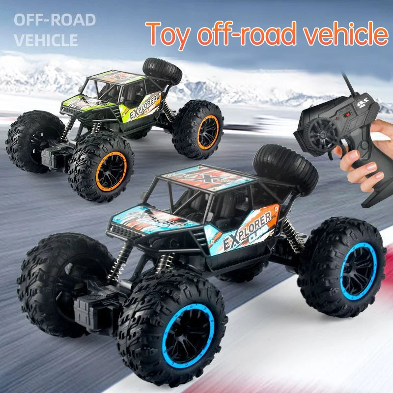 2.4G Model Remote Control Vehicle Toys Off-road Four-wheel Drive RC Climbing Car Toys Outdoor Vehicle Toy Gifts for Kids Boys