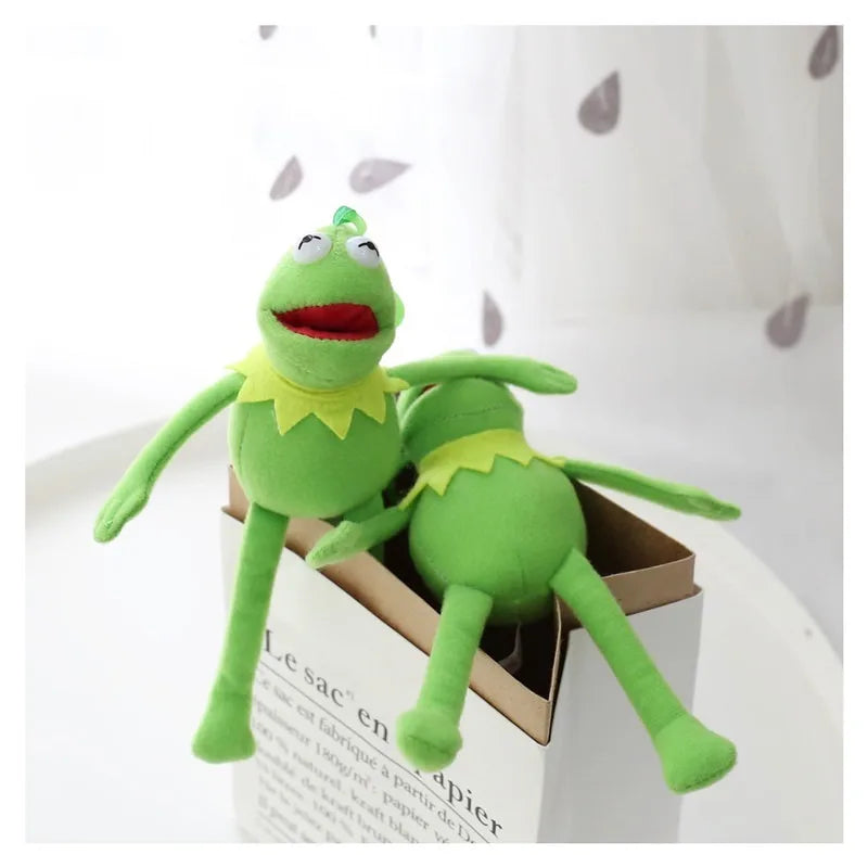 40cm Plush Kermit Frog Sesame Street Frogs Doll The Muppet Show Plush Toys Birthday Christmas Plush Stuffed Doll for Kids