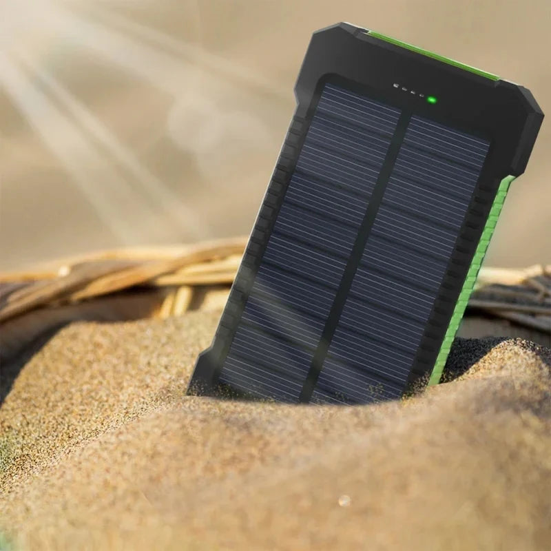 Solar Power Bank - Portable - Waterproof