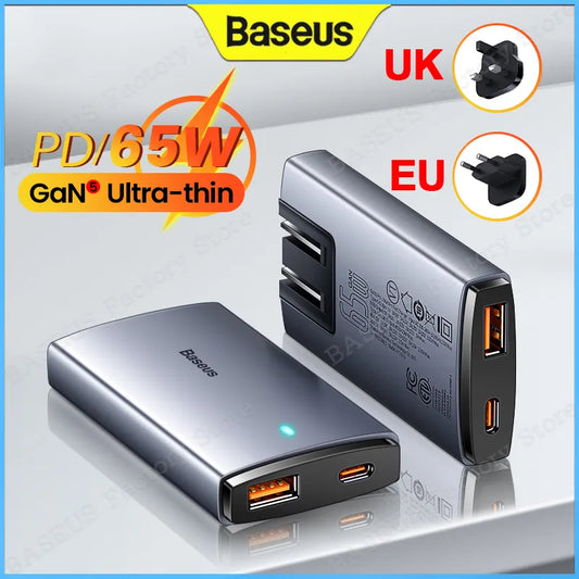 Baseus  Charger  USB Type C - Portable Travel Charger