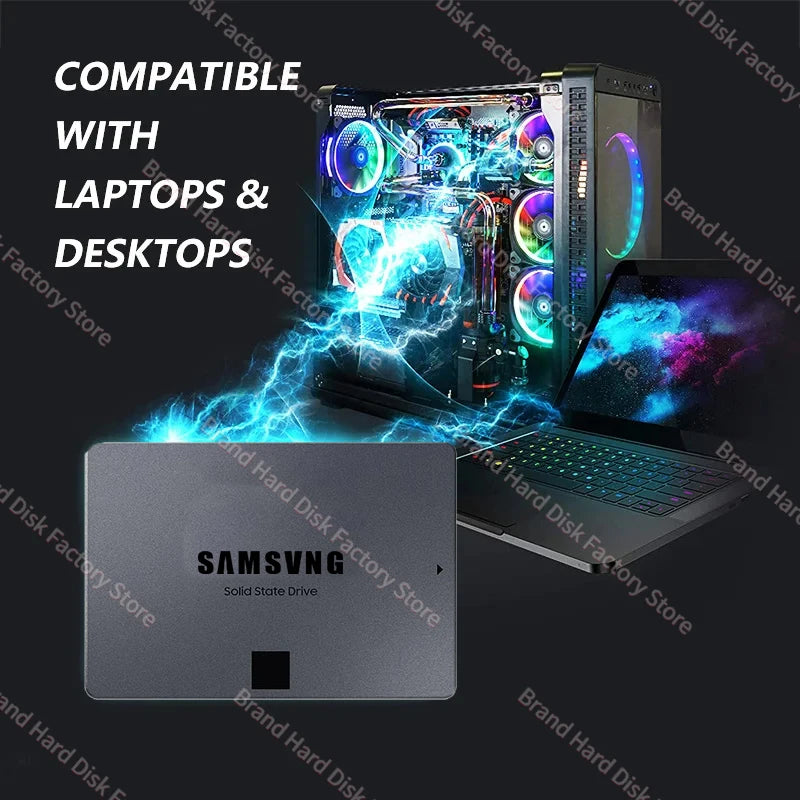 870 EVO Ssd 4TB 2TB Internal Solid State Drive 1TB HDD Hard Disk SATA 3 2.5 Inch 2tb HD Ssd Drive for Laptop Desktop Ps5