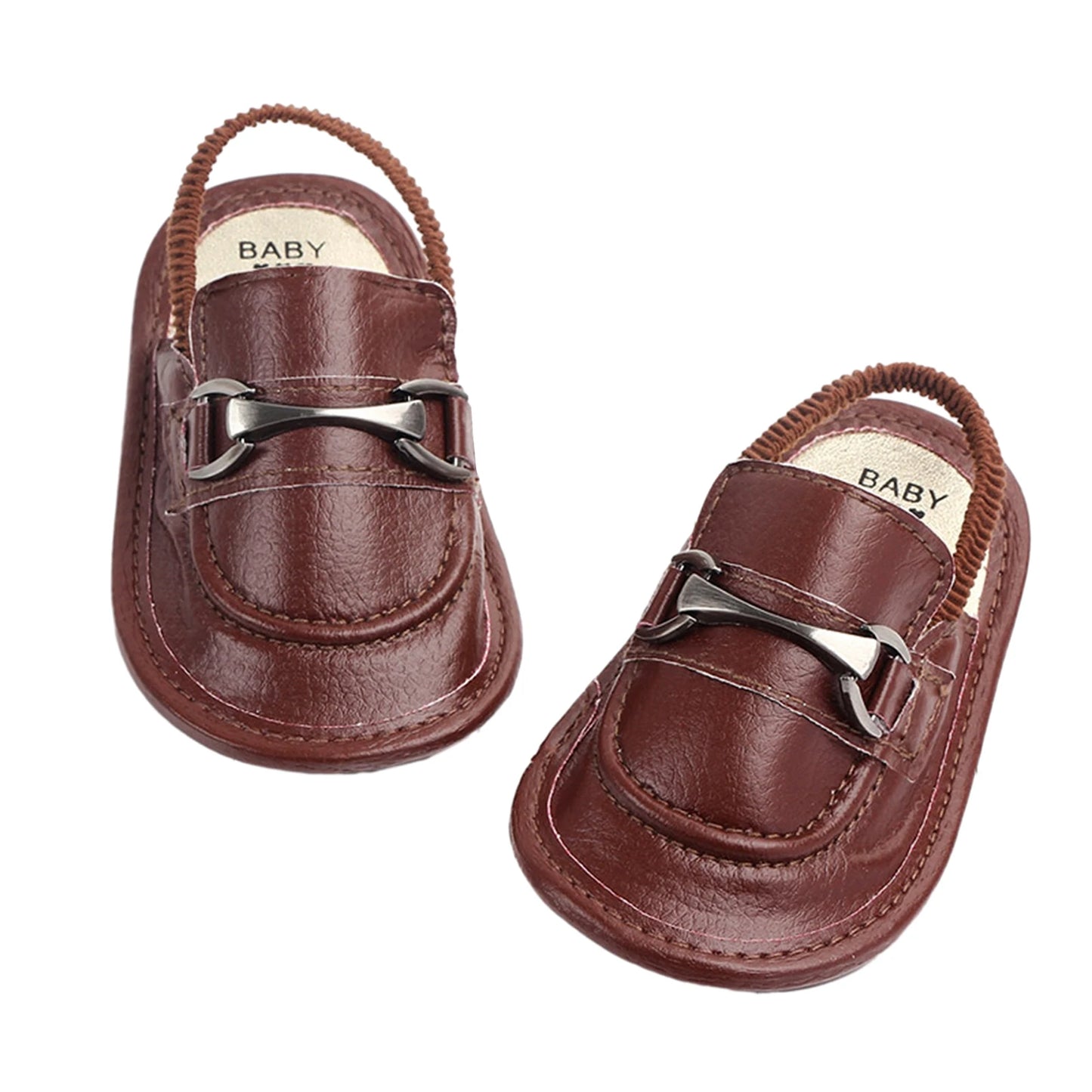 EWODOS Toddler Baby Girls Summer Sandals Fashion Kids PU Leather Flexible Non-slip Summer Flats Toddler Shoes for Casual Daily