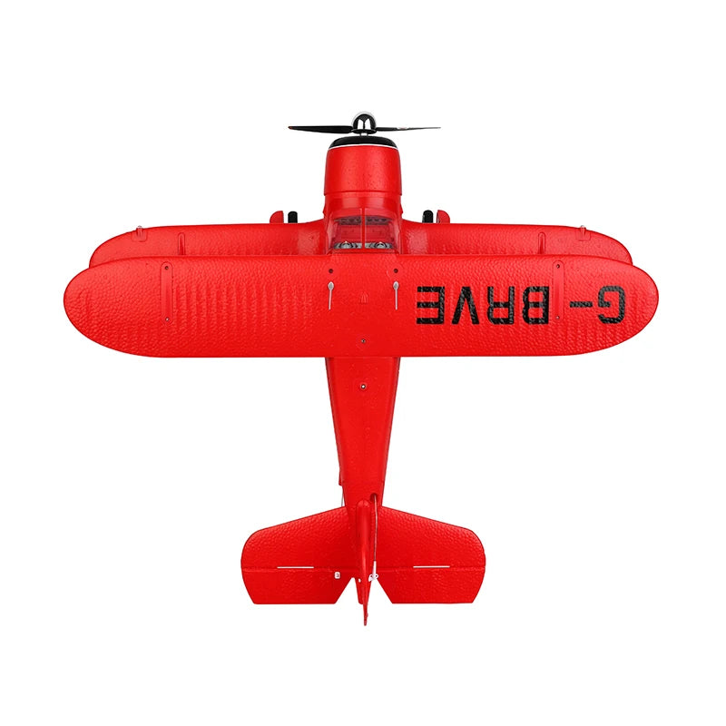 2023 New WLtoys A300-Beech D17S RC Airplane RTF EPP 4CH Biplane Brushless Motor With LED 3D/6G Gyro Version Mode1/Mode2 Swith