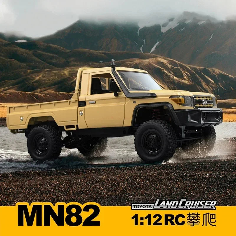 Advance Sale Mn82 Remote Control Car 1/12 Rc Off-road Climb Car Pickup Truck Gift Toys Control Off-road Car Adult Kids Toy Gifts