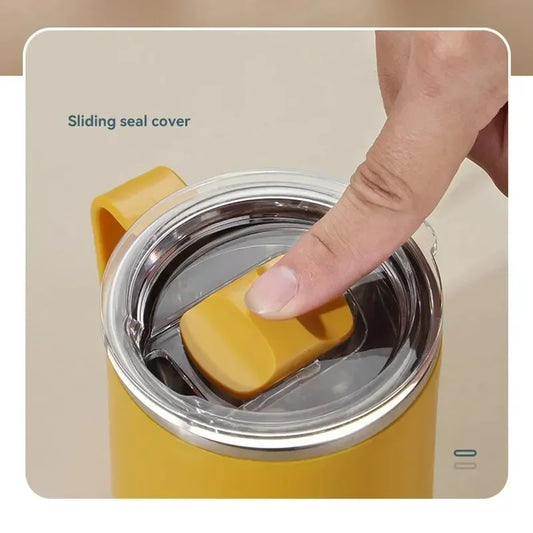 ترمس شاي من الفولاذ المقاوم للصدأ، كوب سفر جديد، قارورة ماء مانعة للتسرب، زجاجة حليب حرارية، قهوة، كوب معزول من الفولاذ المقاوم للصدأ من ستانلي