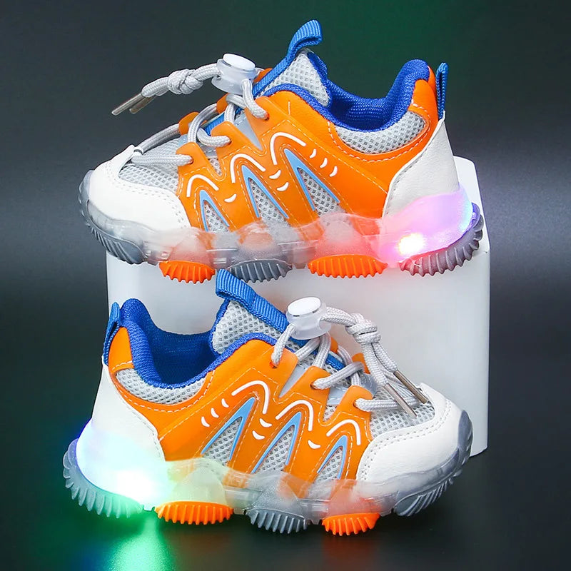 Children's LED Sneakers Kids Casual Shoes