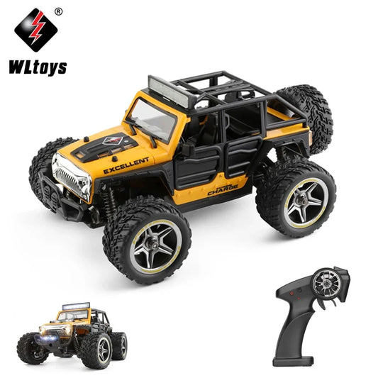 Wltoys 1/22 22201 1/32 322221 2.4G Mini RC Car 2WD Off-Road Vehicle With Light Remote Control Truck Toys for Children