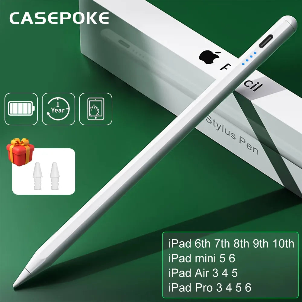 iPad Pencil Palm Rejection Stylus Apple Pencil Pen For iPad Accessories Pro Air Mini Note-taking Pen 1 2 Generation