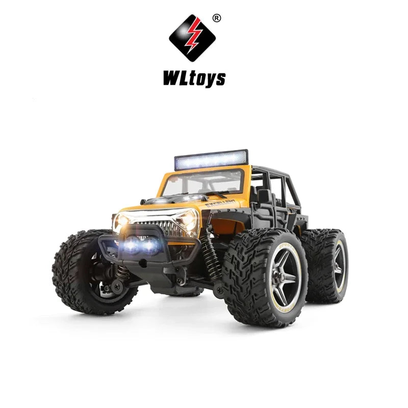 Wltoys 1/22 22201 1/32 322221 2.4G Mini RC Car 2WD Off-Road Vehicle With Light Remote Control Truck Toys for Children