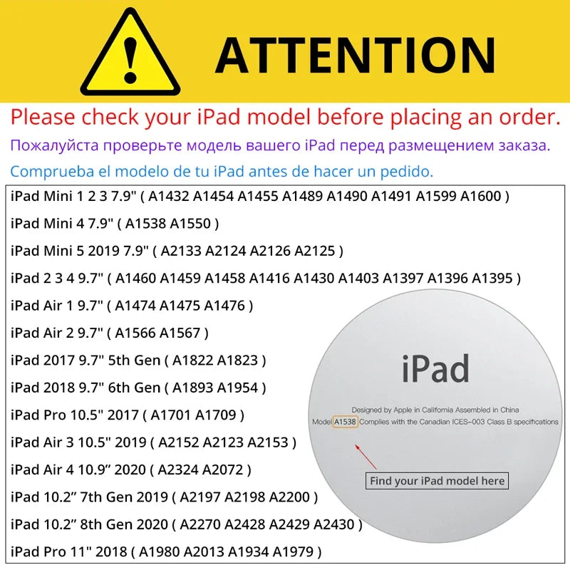 For iPad Air 2 Air 1 Case Cover iPad 9.7 2018 2017 Tablet Cases 5th 6th 7 8 9 10.2 Funda 360 Degree Rotating Leather Smart Coque