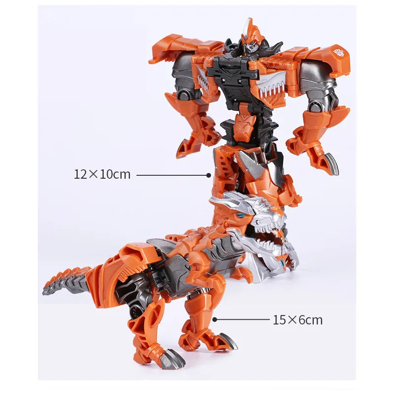 Mini Deformation Robocar Robot Transformation Car Dinosaur Action Figure Toys for Boy PVC Car Toy For Gift